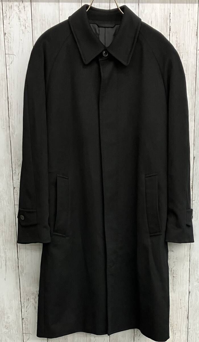 A R Yohji Yamamoto カシミヤコート アール ヨウジヤマモト ダーバン カシミヤ ブラック size M
