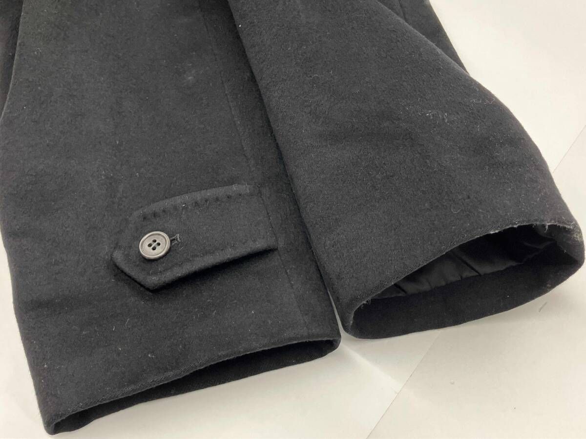 A R Yohji Yamamoto カシミヤコート アール ヨウジヤマモト ダーバン カシミヤ ブラック size M その他 小物 メンズ