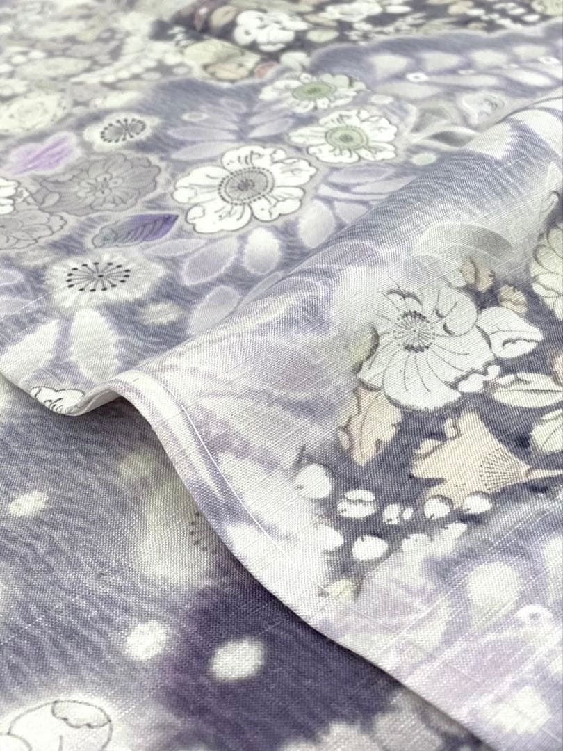 訪問着 辻ヶ花 桜 正絹 躾糸付き A102 - メルカリ