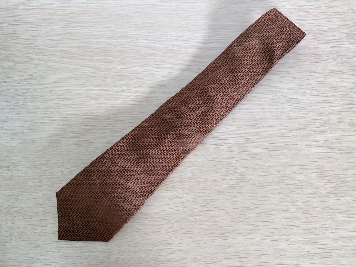 DIOR ディオール ネクタイ ブラウン系 - メルカリ