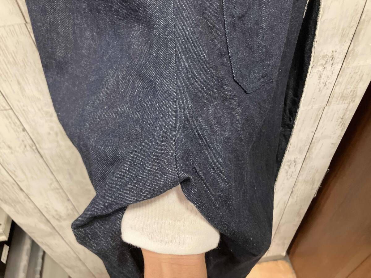  Y’s ワイズ その他ロングパンツ YS P 11 009 コットン サイドライン デニムパンツ ダメージ加工 made in Japan 使用感有り その他 デニム ジーンズ