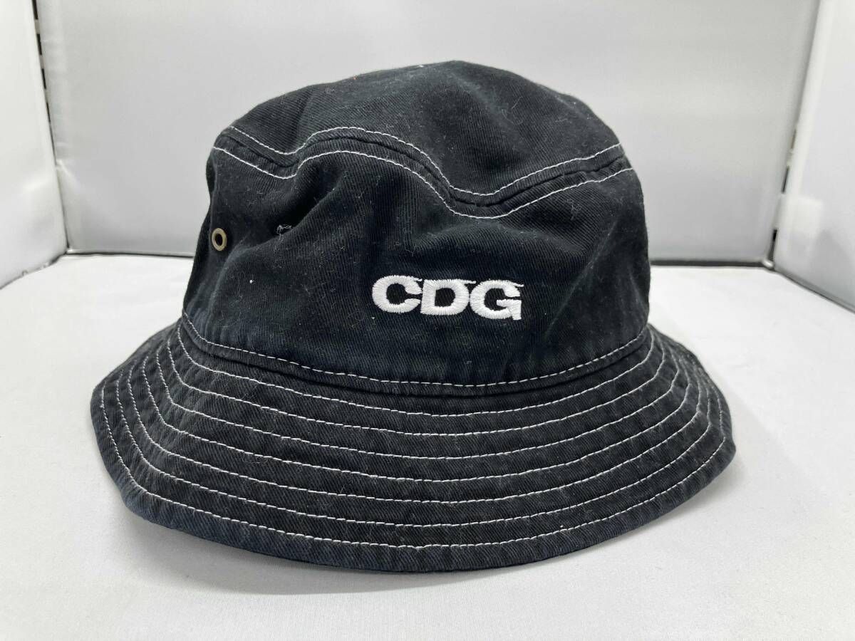 CDG COMME des GARCOOS コムデギャルソン NEWHATTAN ニューハッタン バケットハット ブラック