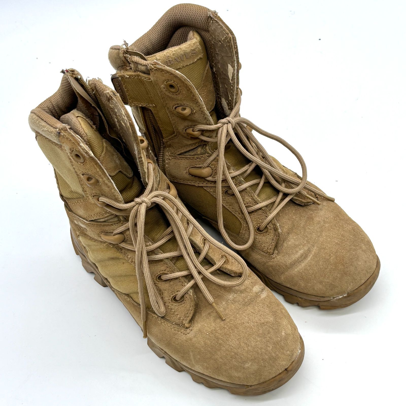 ベイツ BATES タクティカルブーツ サイドジップ 7W 25cm ベージュ