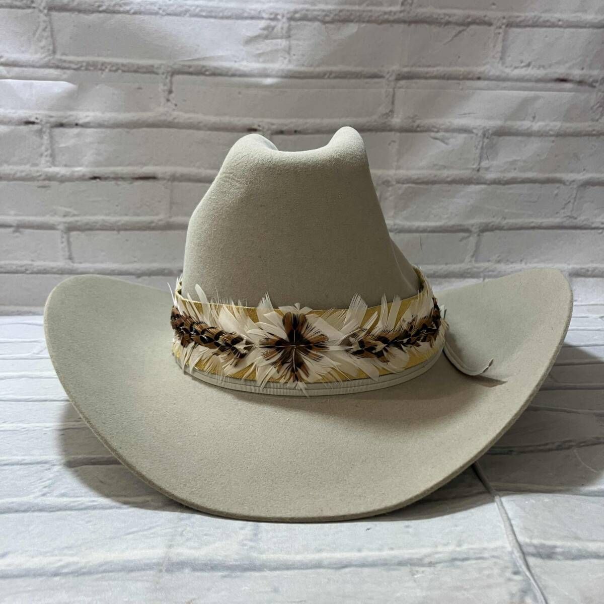 STETSON ステットソン ハット 中折れハット ベージュ サイズ57