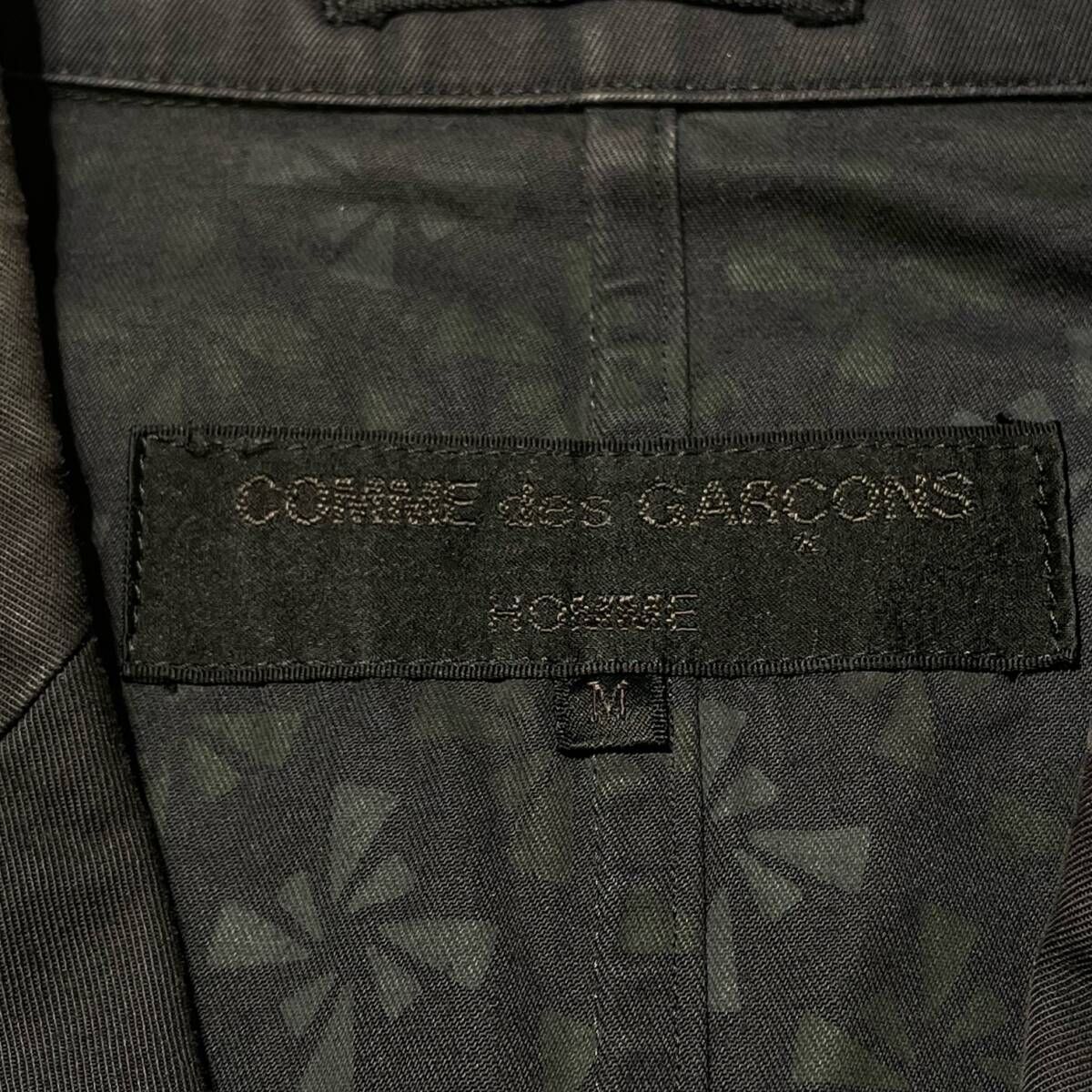 02ss archive COMME des GARCONS HOMME テーラードジャケット 製品染め