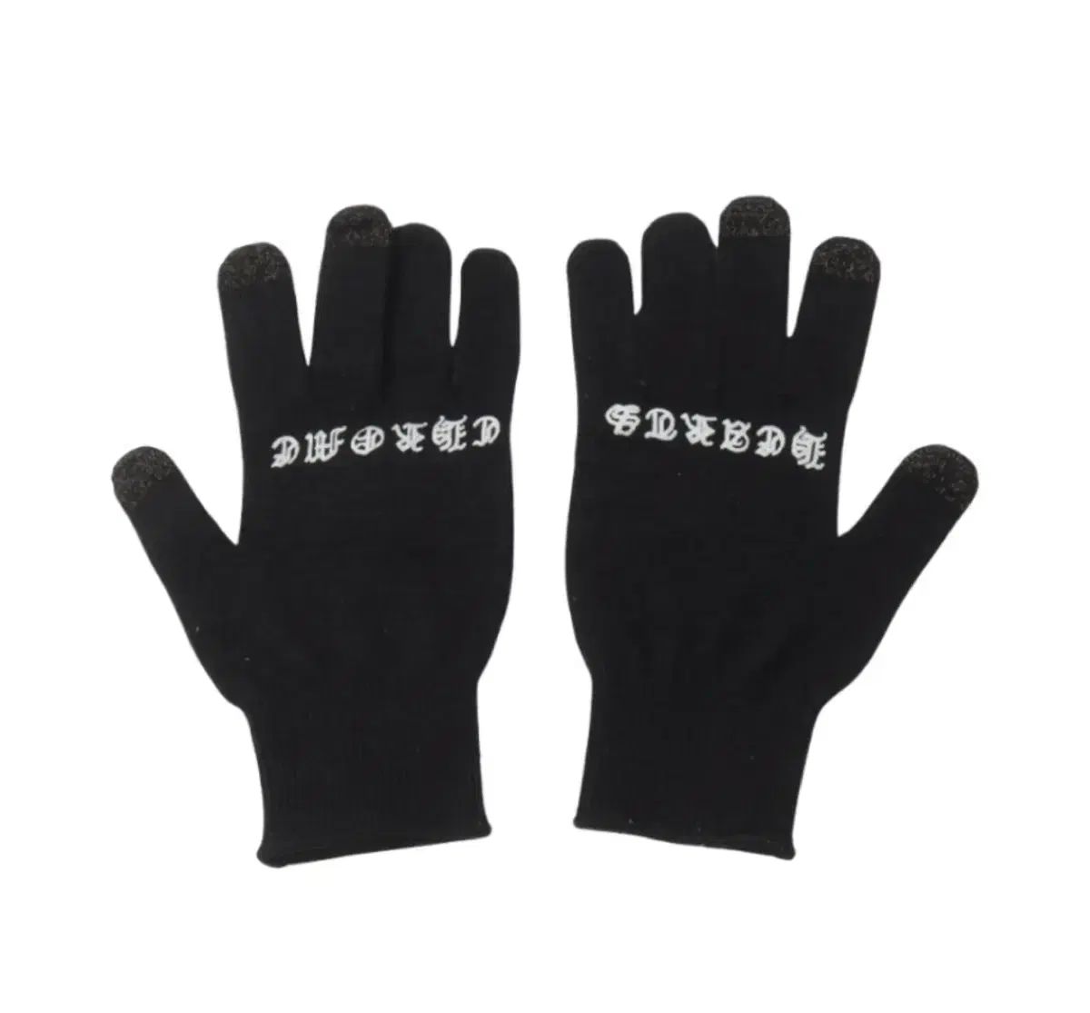 M クロムハーツ CHECKMATE ウォーク グローブ ブラック