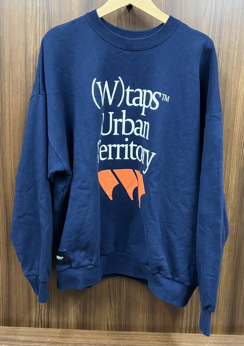 WTAPS ダブルタップス 222 ATDT CPM 01 S SWEATER サイズ X 04 22 AW