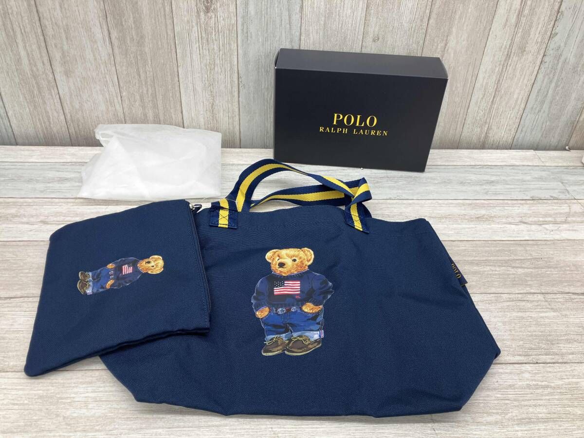 POLO RALPH LAUREN／ポロラルフローレン／トートバッグ／折りたたみ 