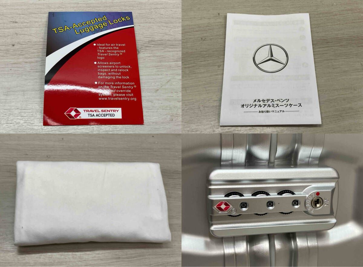 Mercedes Benz メルセデス・ベンツ オリジナルアルミスーツケース 65L