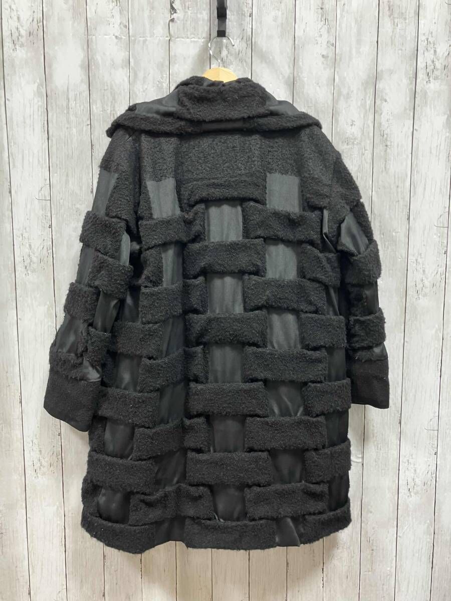 ISSEY MIYAKE その他コート 15 AW 3 D織りコート BLACK