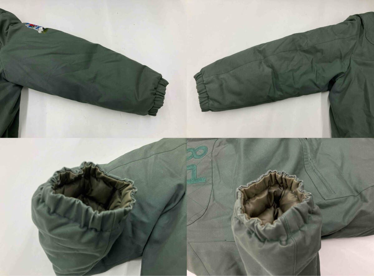 ダウンジャケット モスグリーン