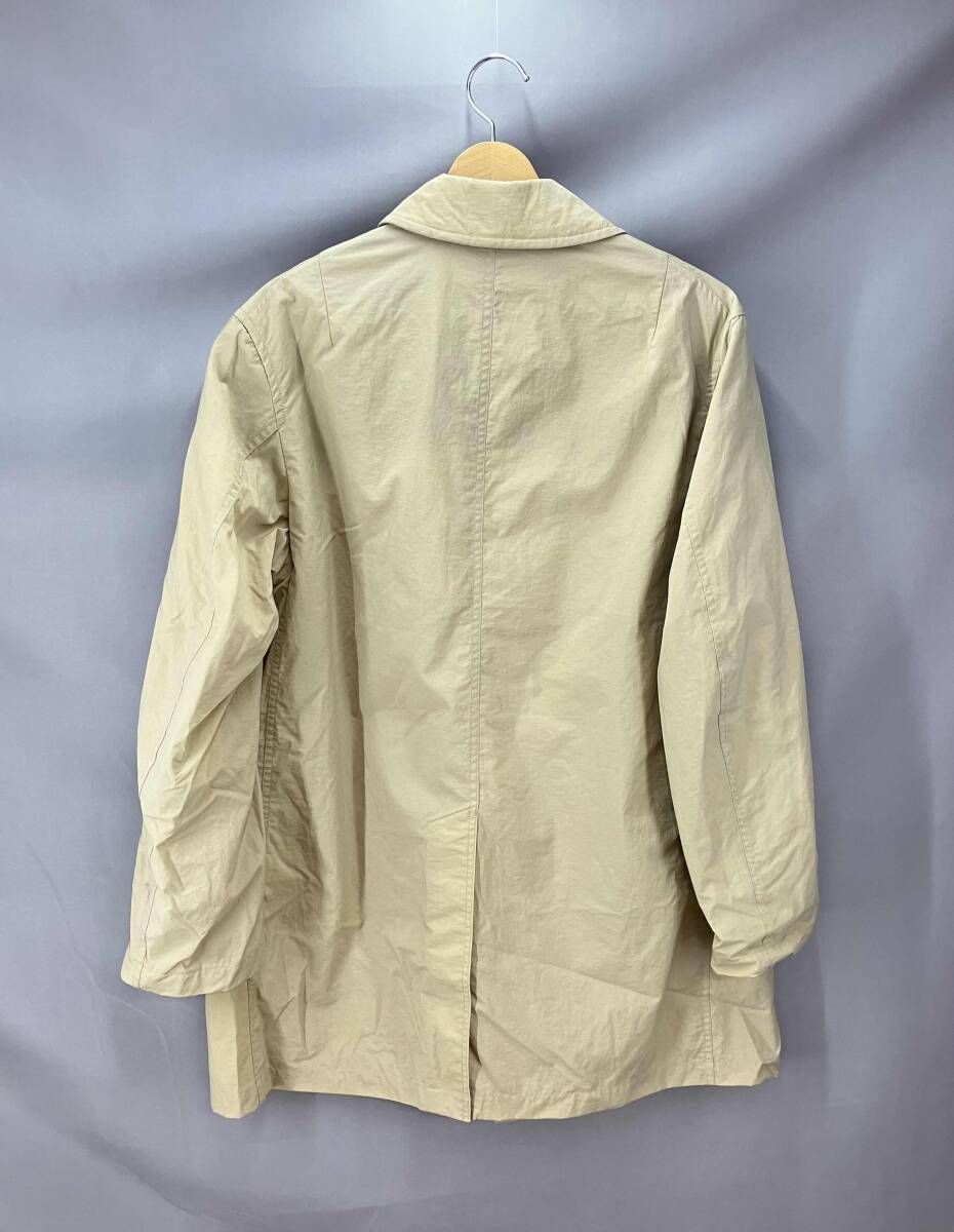 DANTON ダントン ナイロンタフタ ステンカラーコート サイズ40 ベージュ 通年