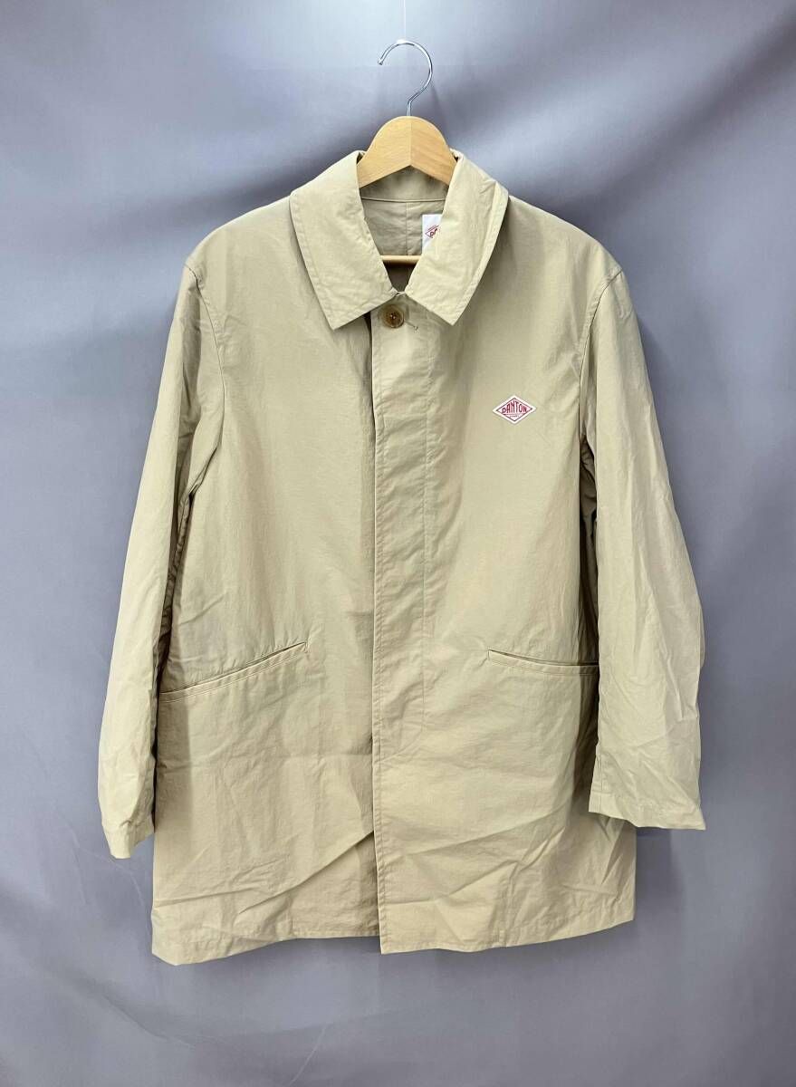 DANTON ダントン ナイロンタフタ ステン コート サイズ40 ベージュ 通年