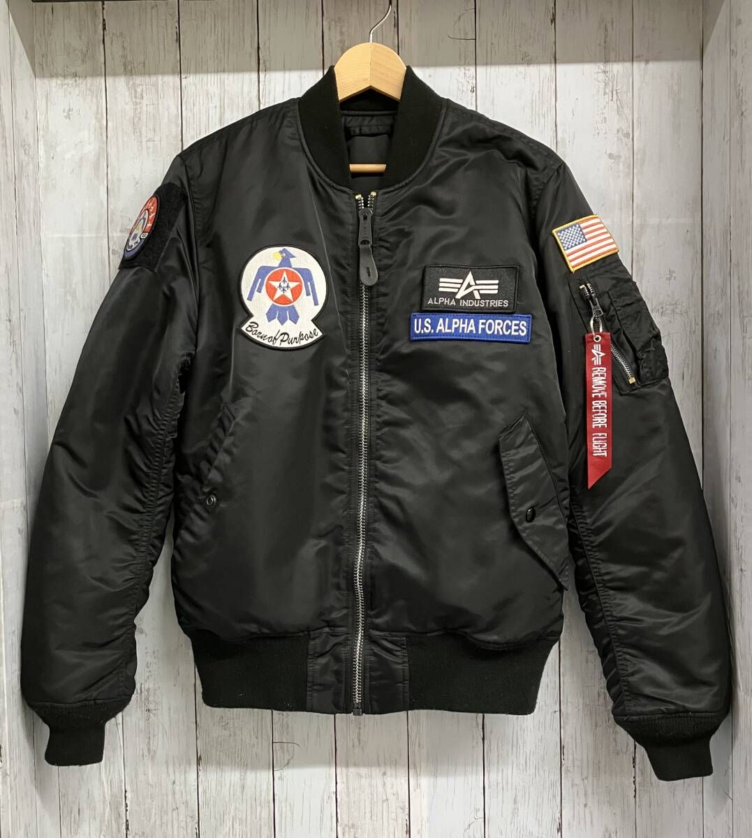 ALPHA INDUSTRIES アルファインダストリーズ フライトジャケット L