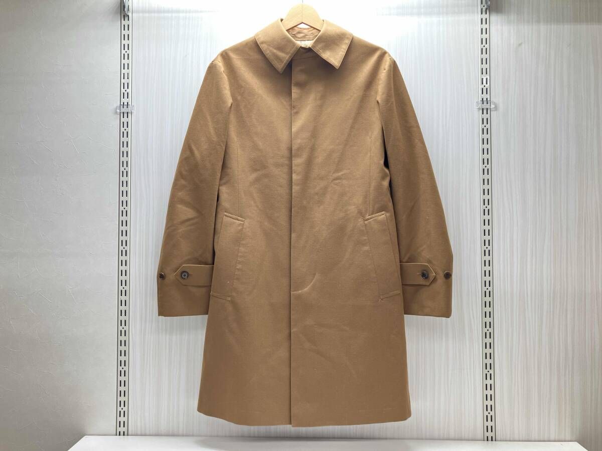 トゥモローランド ステンカラー ウールコート サイズ46 キャメル