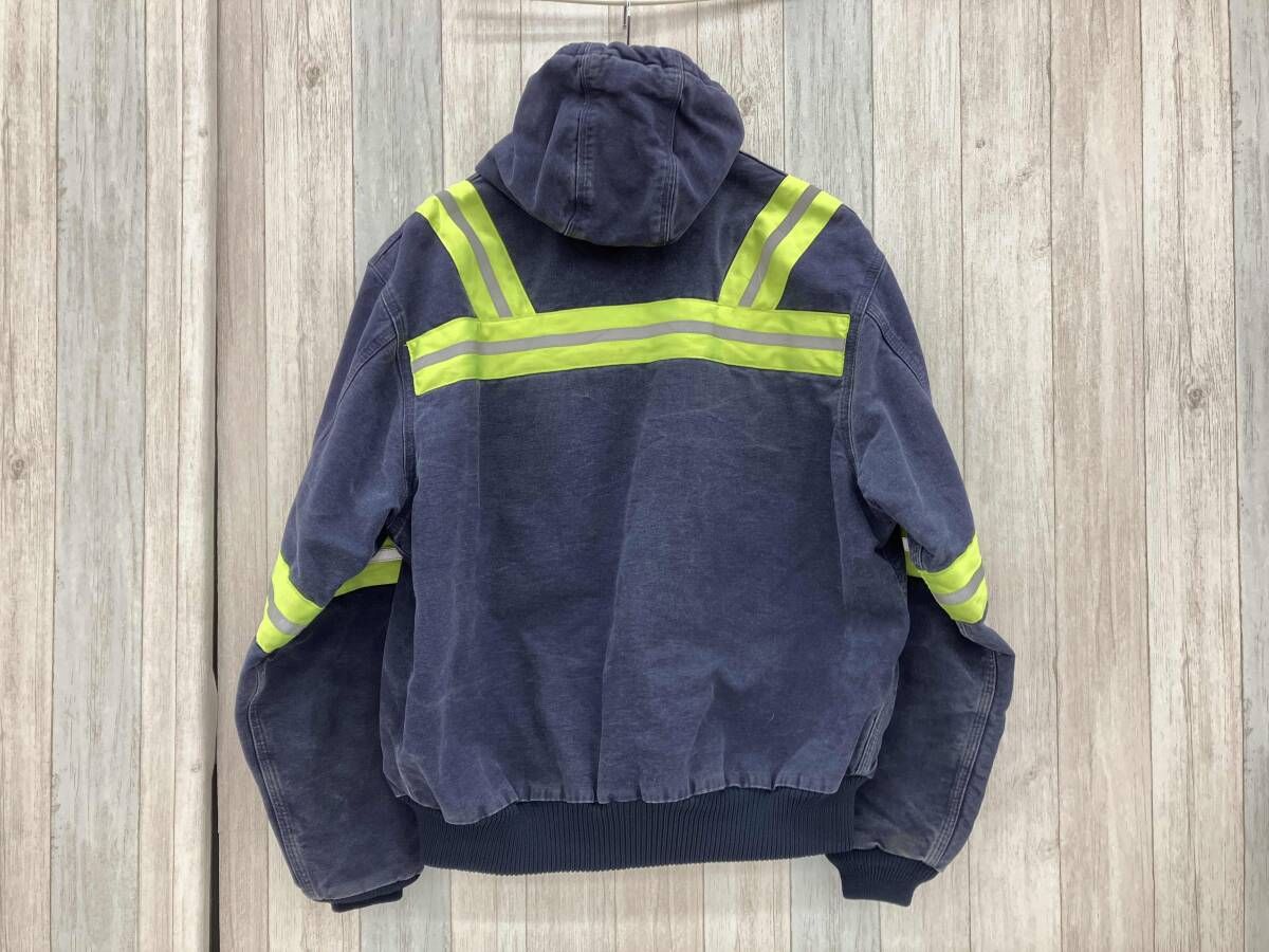 Carhartt その他ジャケット ファイヤーマン アクティブジャケット メンズ ネイビー ネオンイエロー デニム 661342 RN 51374