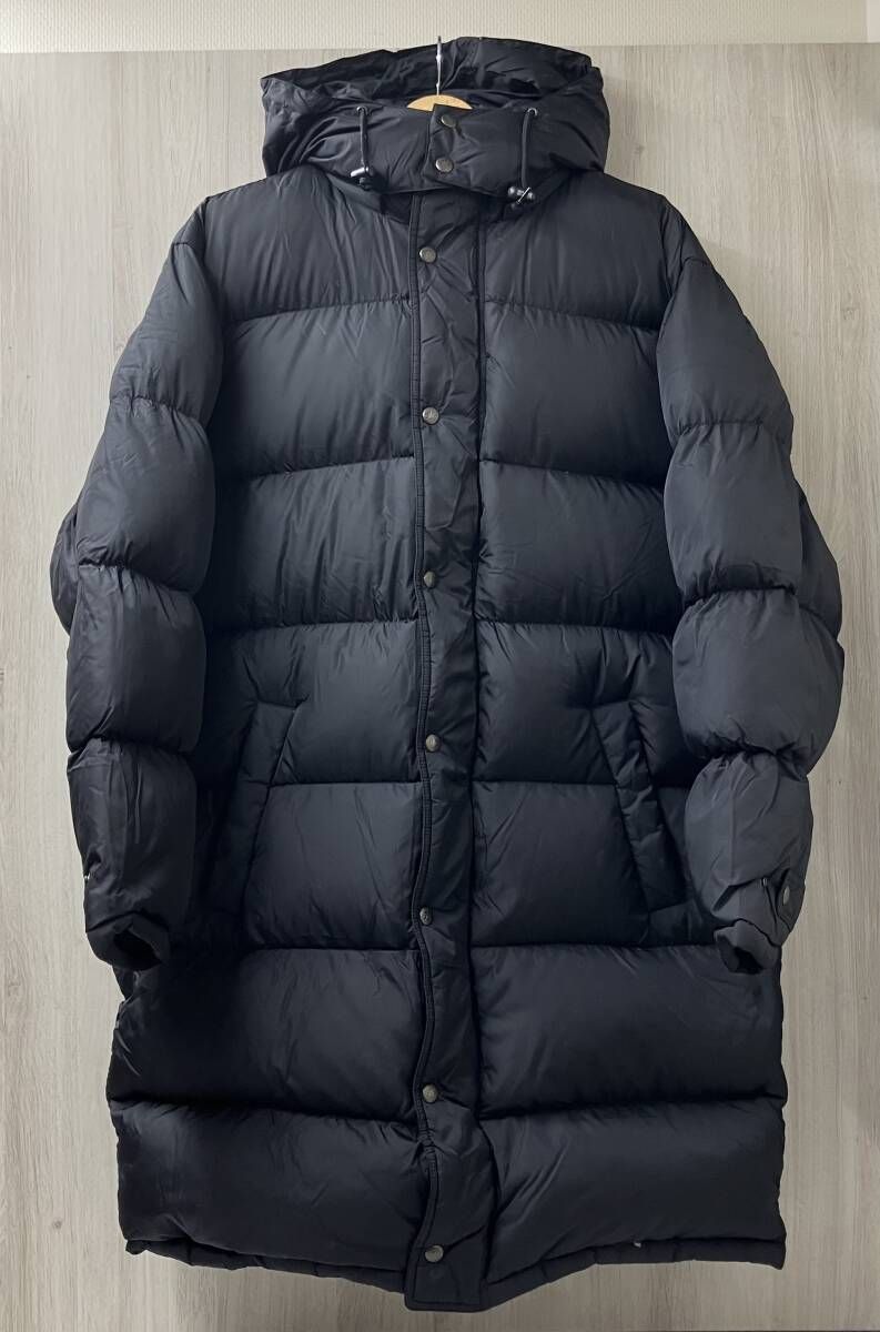 コンバース 8540-3657 フード付き ダウンコート サイズL ブラック
