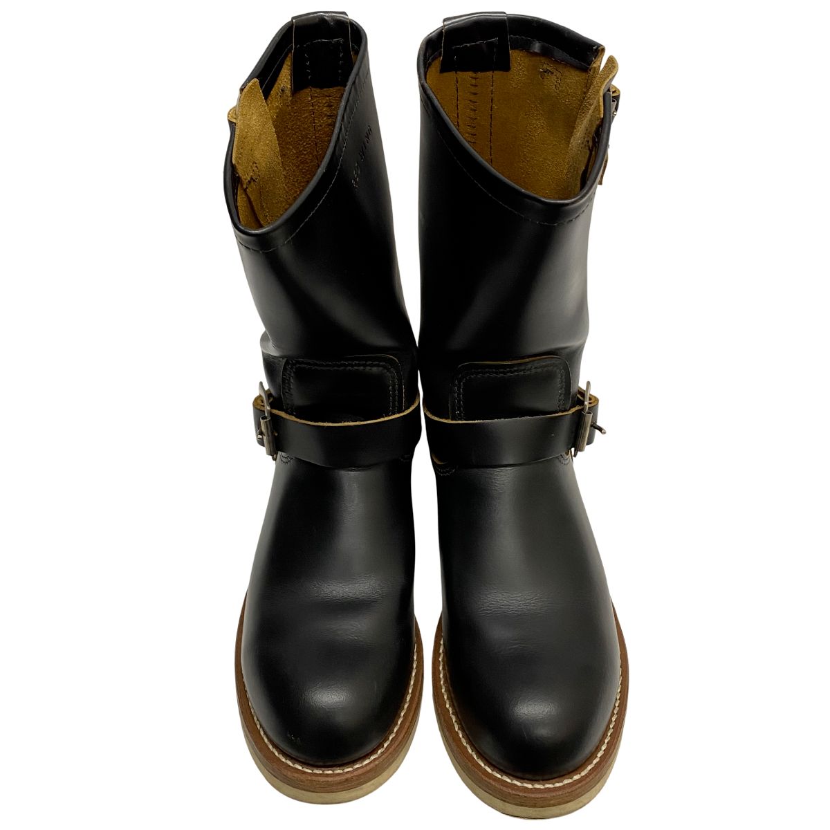 レッドウィング RED WING Engineer Boots クロンダイク 茶芯 Vibramソールカスタム 9268 メンズ靴 ブーツ エンジニア ブラック 26 5 cmサイズ 201 shoes 1588 VB