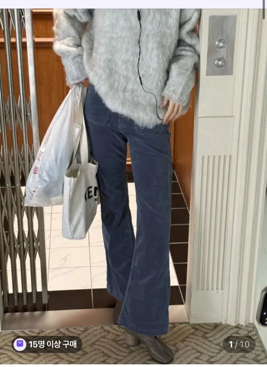 ロンドンフラット スリムポケット コーデュロイパンツ