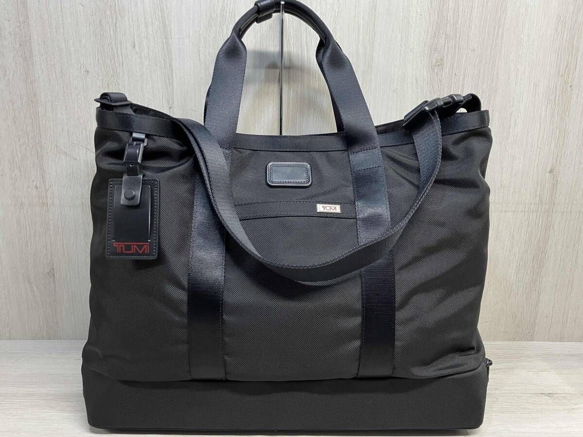 TUMI ALPHA Carryall Tote キャリー オール トート バッグ トゥミ ビジネス かばん 鞄 ショルダー ナイロン ブラック メンズ