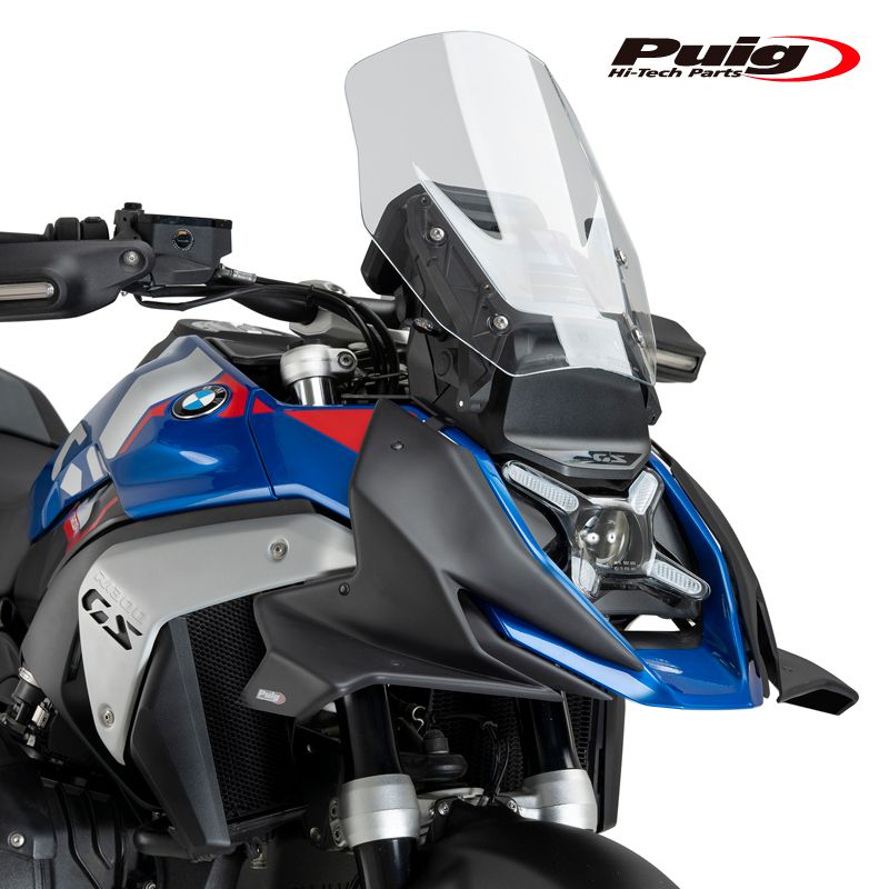 Puig 22310 J PISTA 5 FRONT SPOILER MATT BLACK BMW R 1300 GS 23 プーチ フロントスポイラー