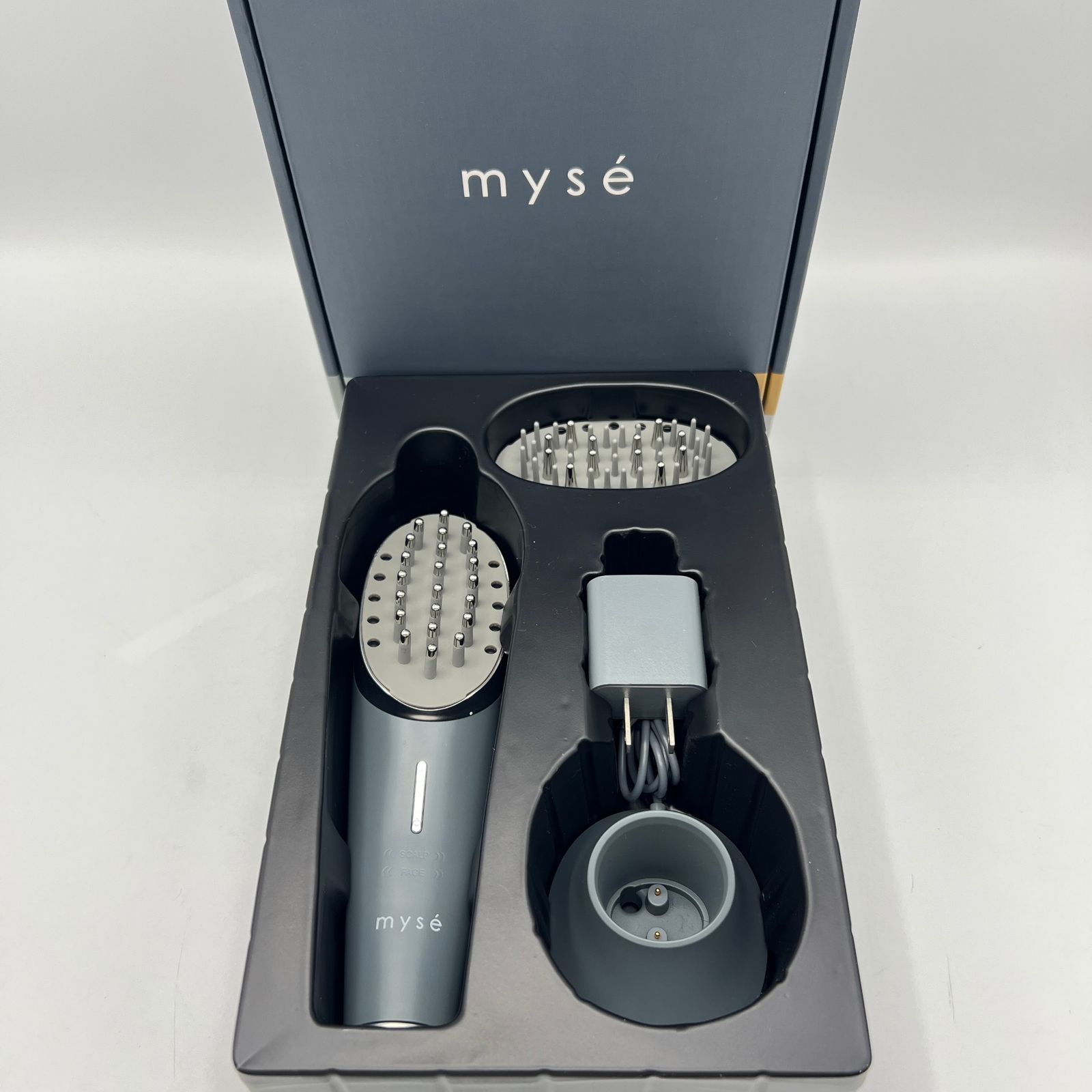 【美品】ヤーマン ミーゼ スカルプリフト アクティブ MS-82G 美顔器 EMS スカルプ 頭皮 防水 myse YA-MAN 本体