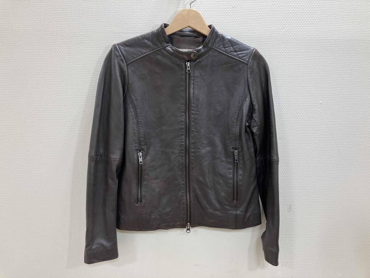 訳あり】ジャーナルスタンダード シープスキン シングルライダース S 