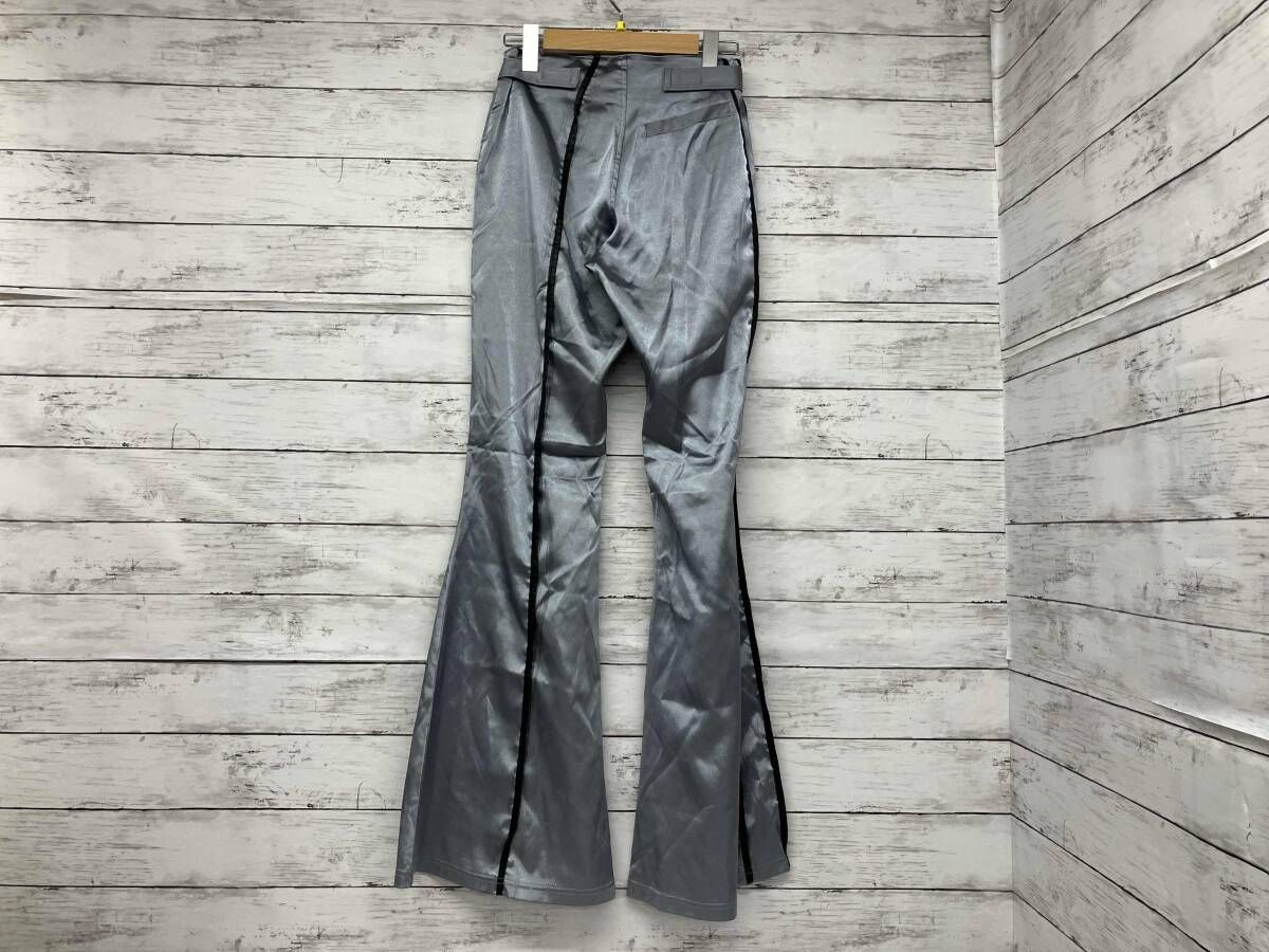 FOTUS フェトウス フレアパンツ／FP-4281／サイバーライン／グレー