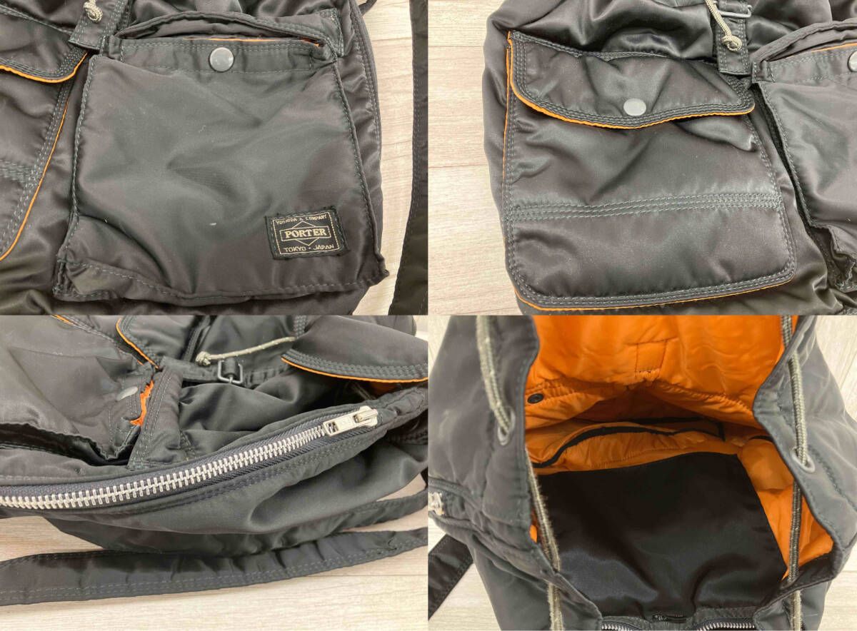 PORTER／ポーター／タンカー／リュック／男女兼用／ブラック／ナイロン