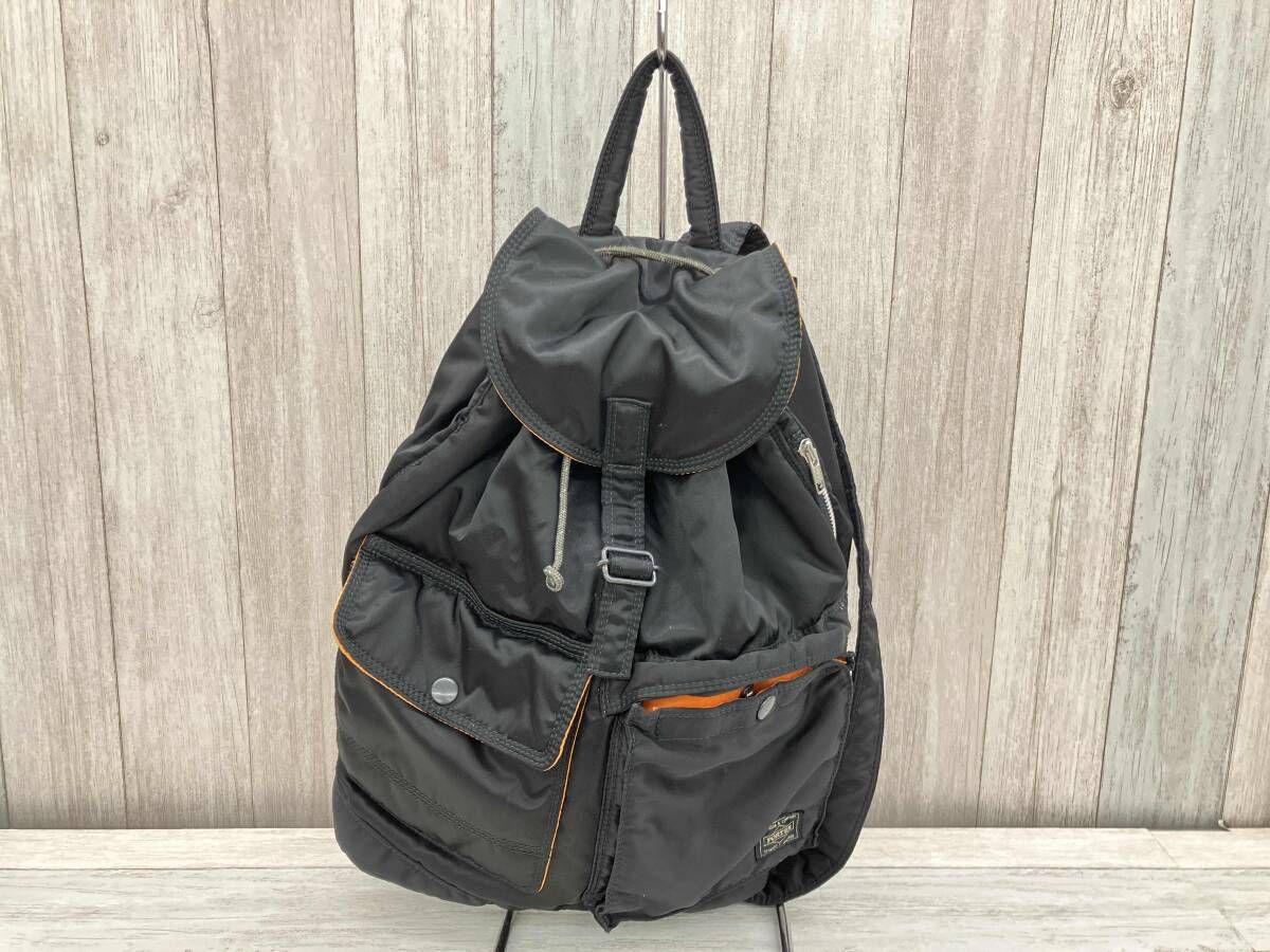 PORTER／ポーター／タンカー／リュック／男女兼用／ブラック／ナイロン