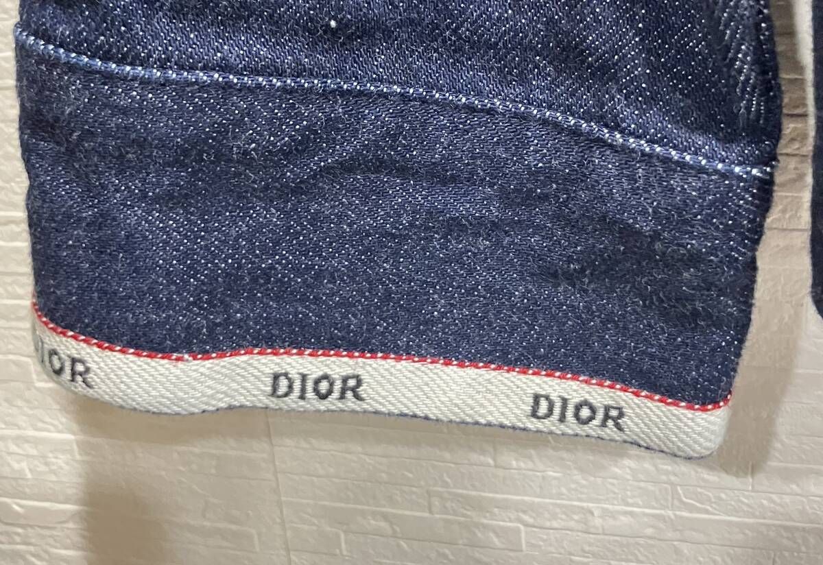 正規品　近年モデル　クリスチャンディオール　ロゴ　デニムジャケット　38 Christian Dior 383D491AY978 DUNCAN GRANT デニム ジャケット