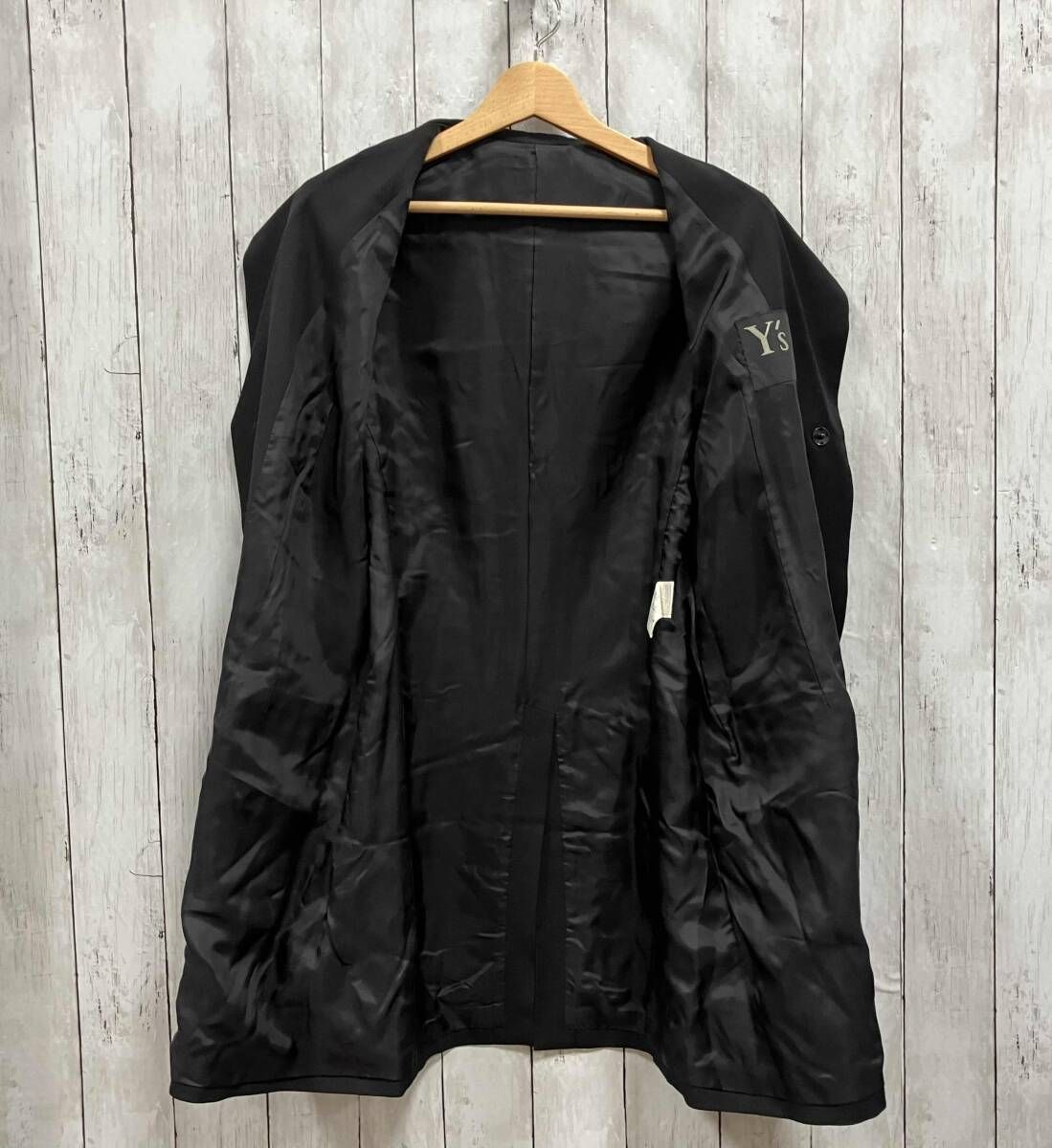 ウールギャバナンバリング抜染