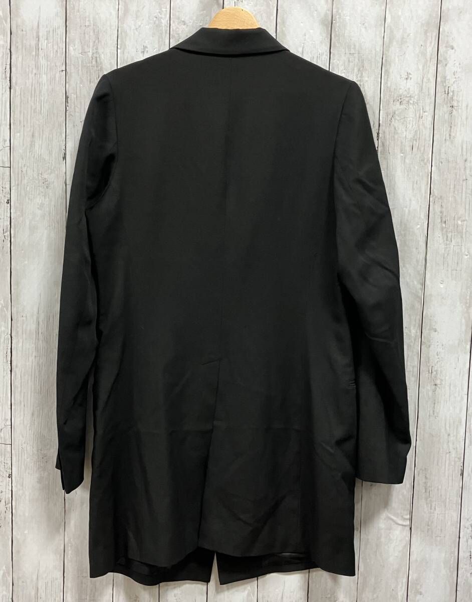 Y s その他コート 10 AM ウールギャバナンバリング抜染 YC-J 03-117 BLACK ARCHIVE ヨージヤマモト