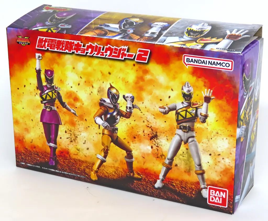 食玩 トレーディングフィギュア SHODO SUPER 獣電戦隊キョウリュウジャー2 バンダイ
