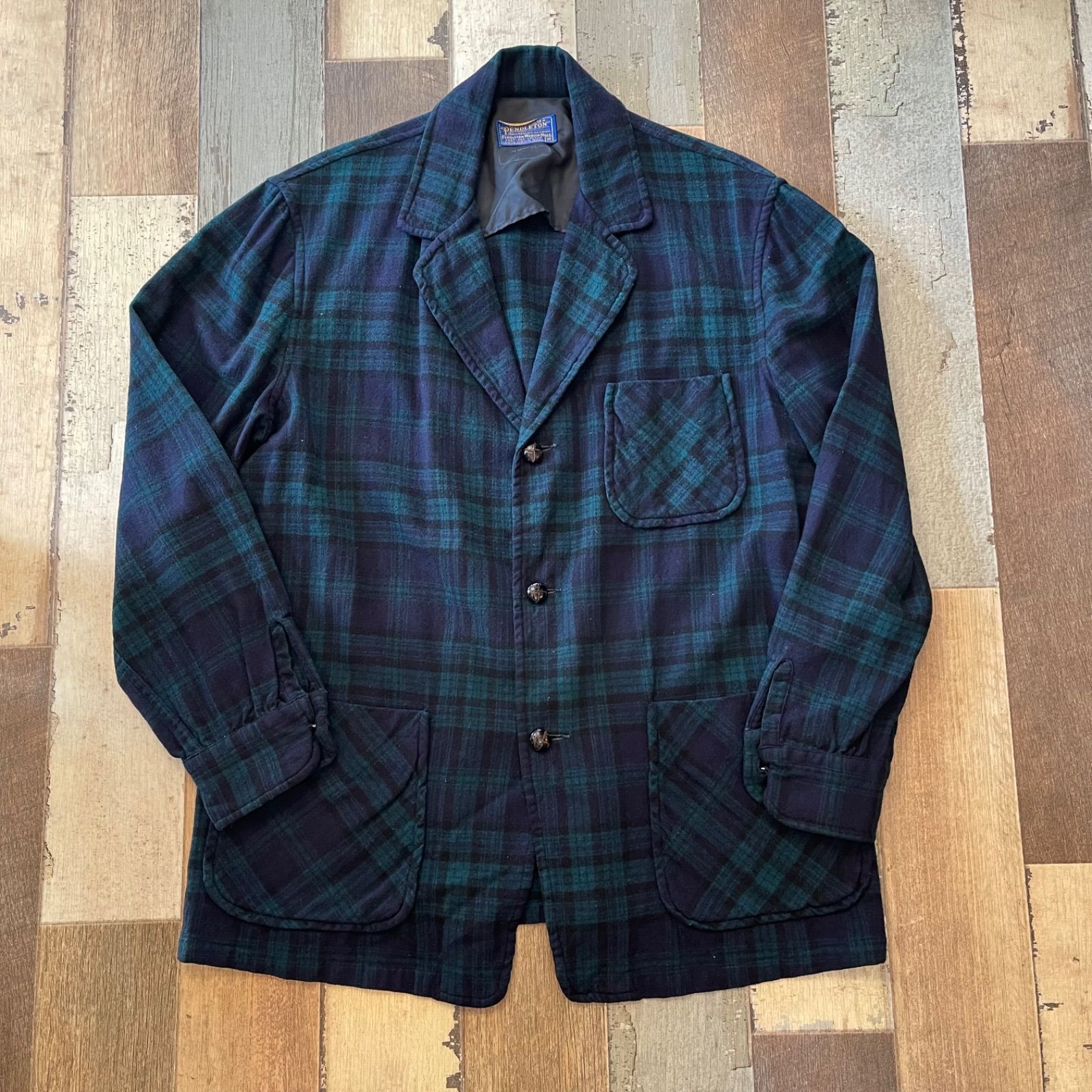 50s PENDLETON ウールカバーオールジャケット - メルカリ