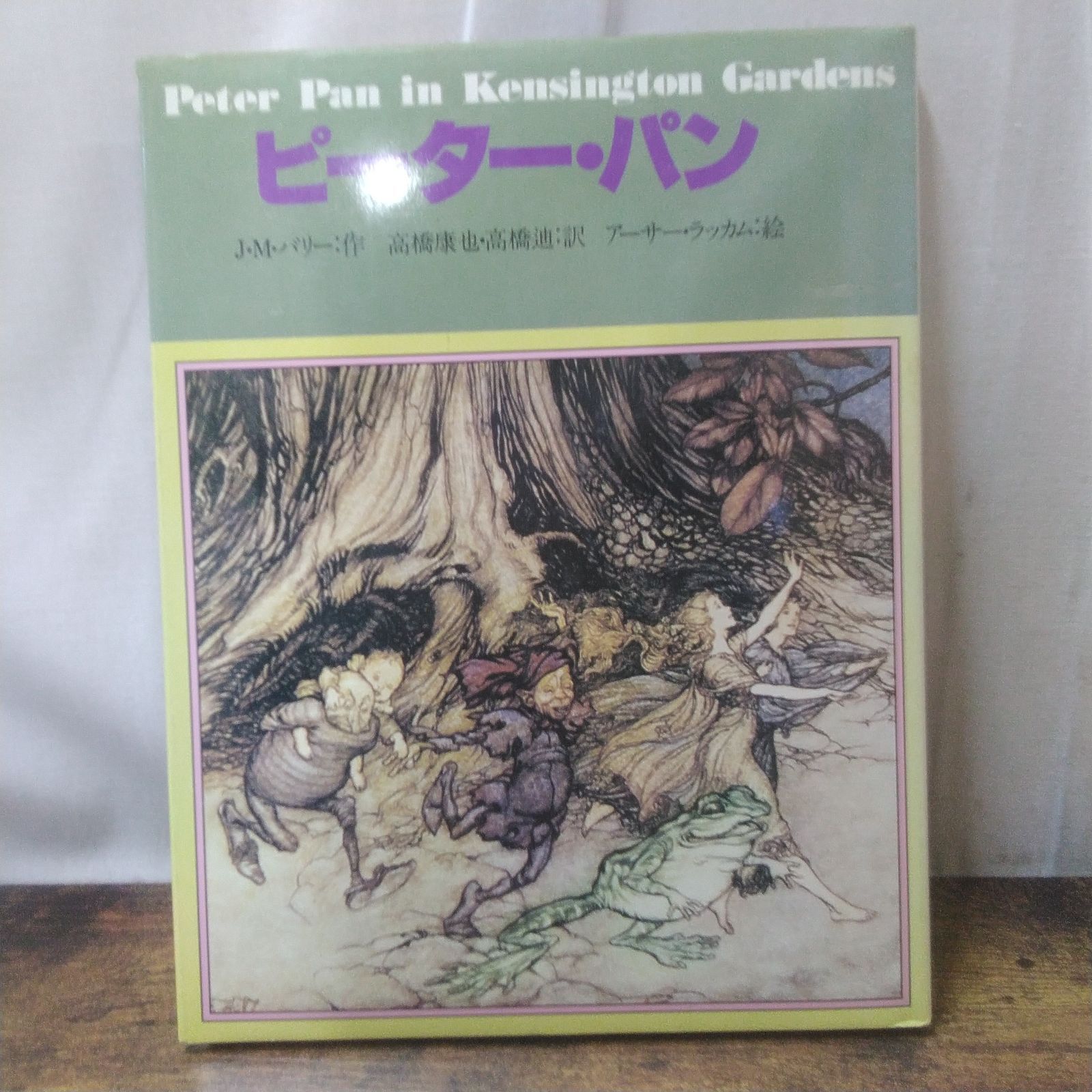 小説 新書館 ピーター・パン 作:J・M・バリー 絵:アーサー・ラッカム