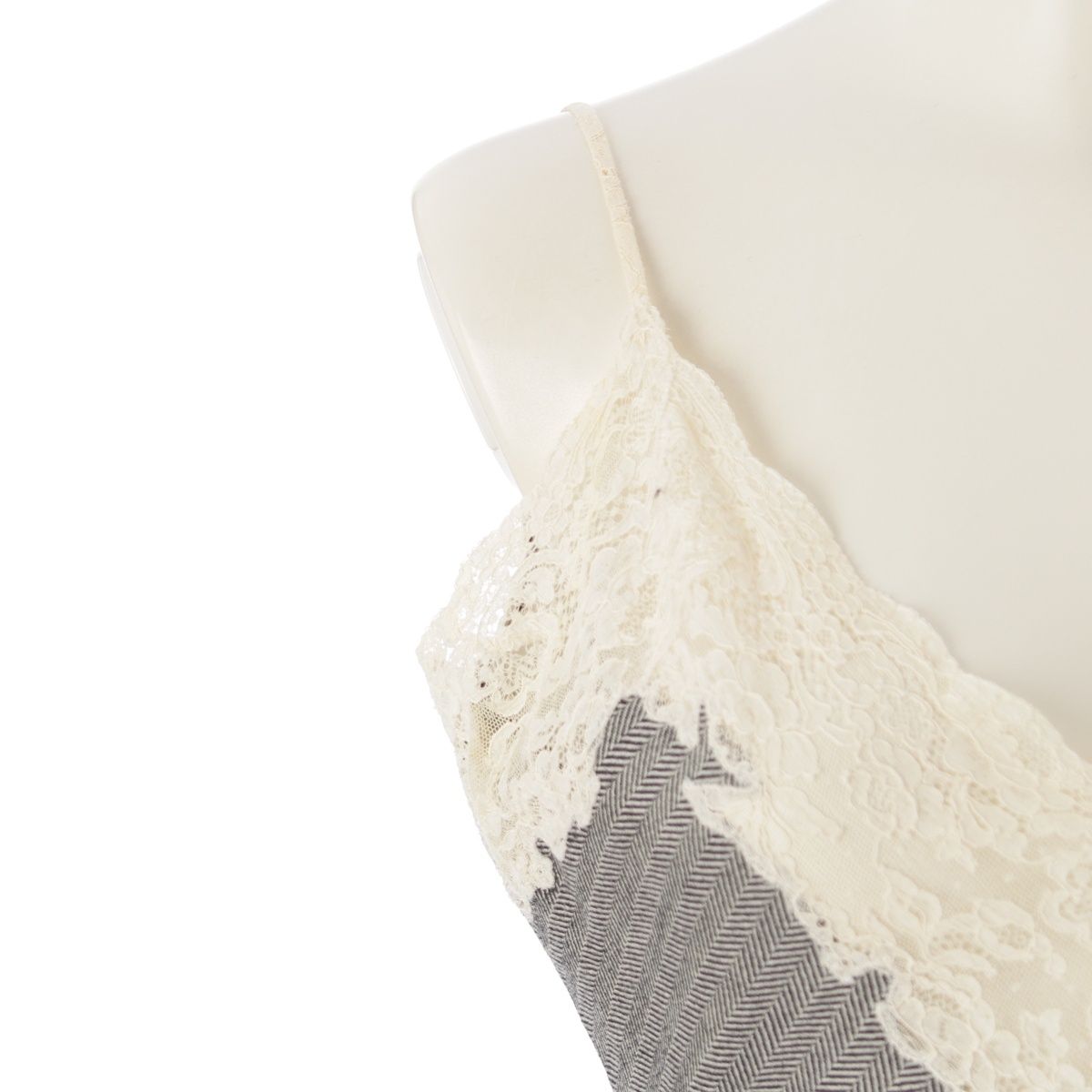 クリスチャンディオール ウール シルク ガリアーノ期 レース ドレス