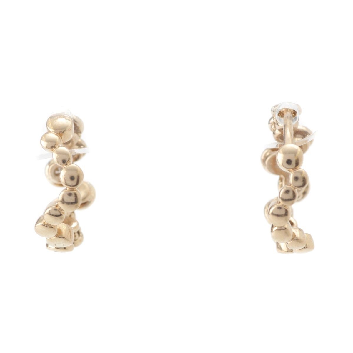 カシケイ Kashikey ベゼル ブラウンダイヤ 0.50ct ピアス K18 BD089