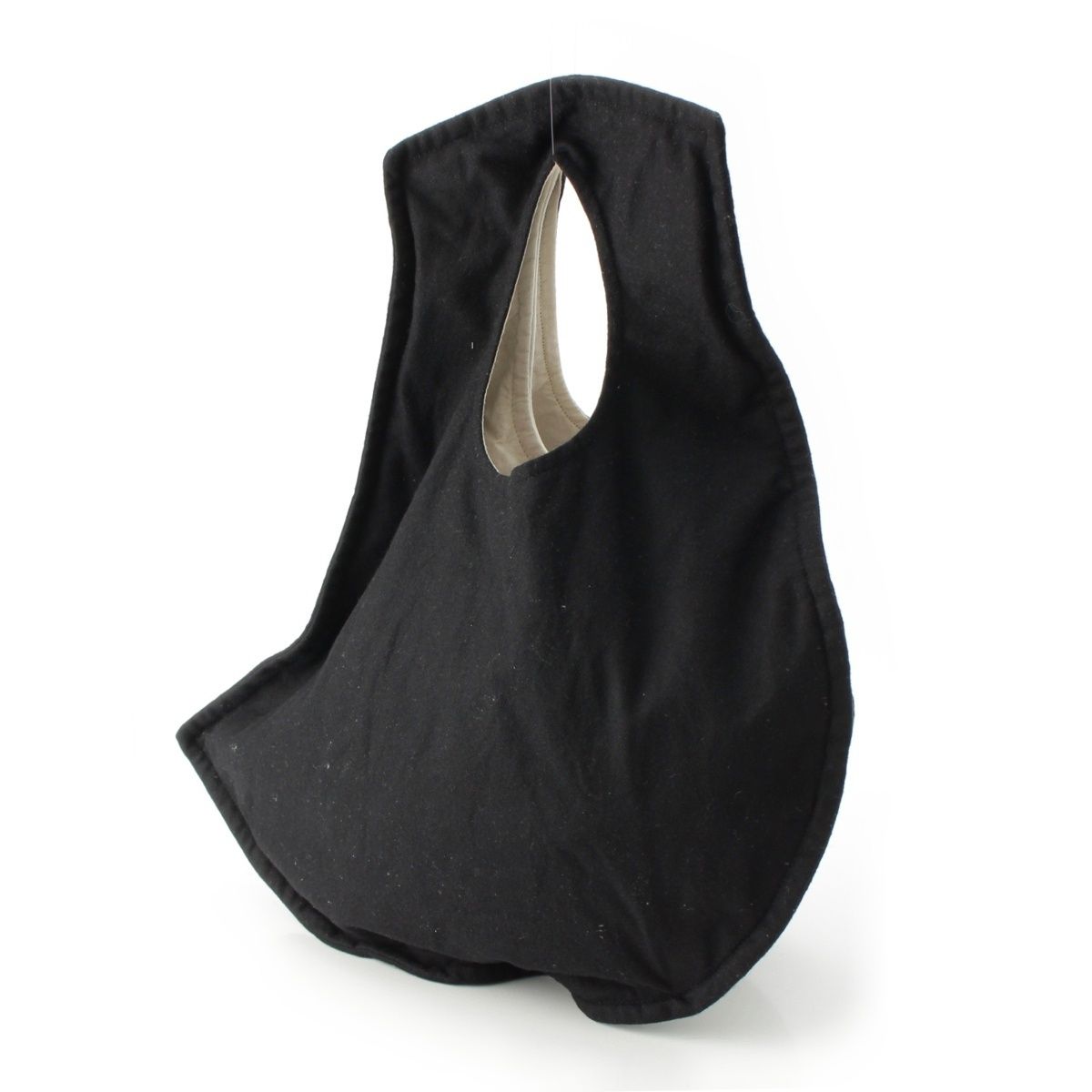 メルカリ祭！土日セール！uni&co ユニアンドコー　レアカモ コムデギャルソン 青山限定 ウール変形二次元 トートバッグ GJ-K203