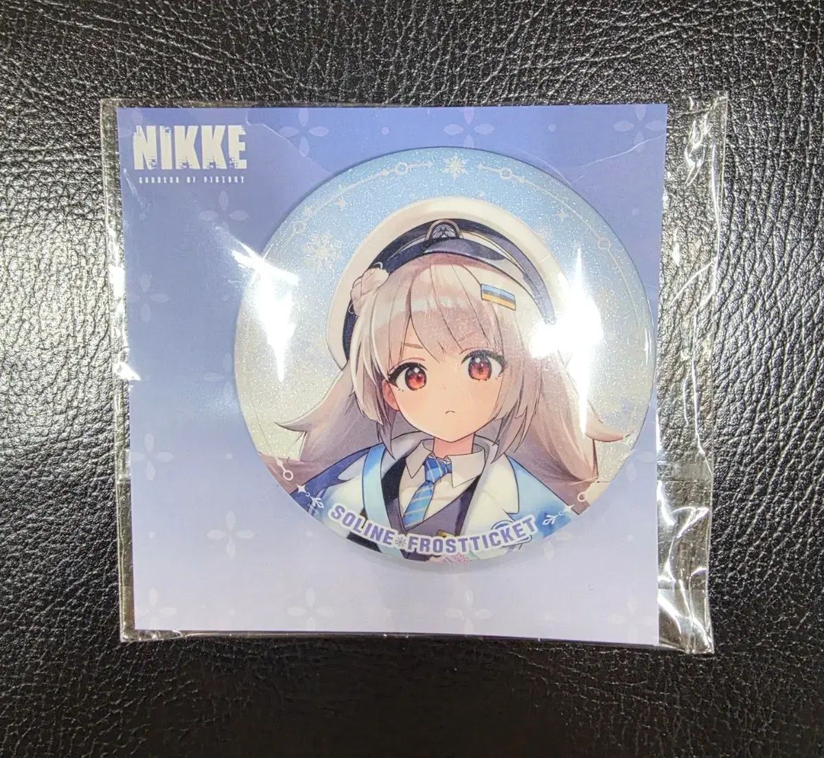 勝利の女神：NIKKE(ニケ) AGF 3周年記念グッズ 缶バッジ ソール・リン