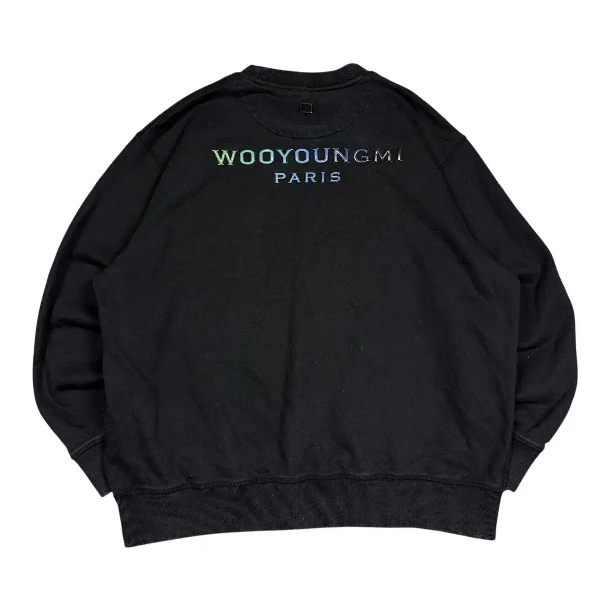 【美品】WOOYOUNGMI ブラック スウェット WOOYOUNGMI ウーヨンミ ブラックCOLOR スウェット - メルカリ