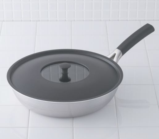 貝印 DY 5200 OEC IHﾌﾗｲﾊﾟﾝ25 cm ふた付