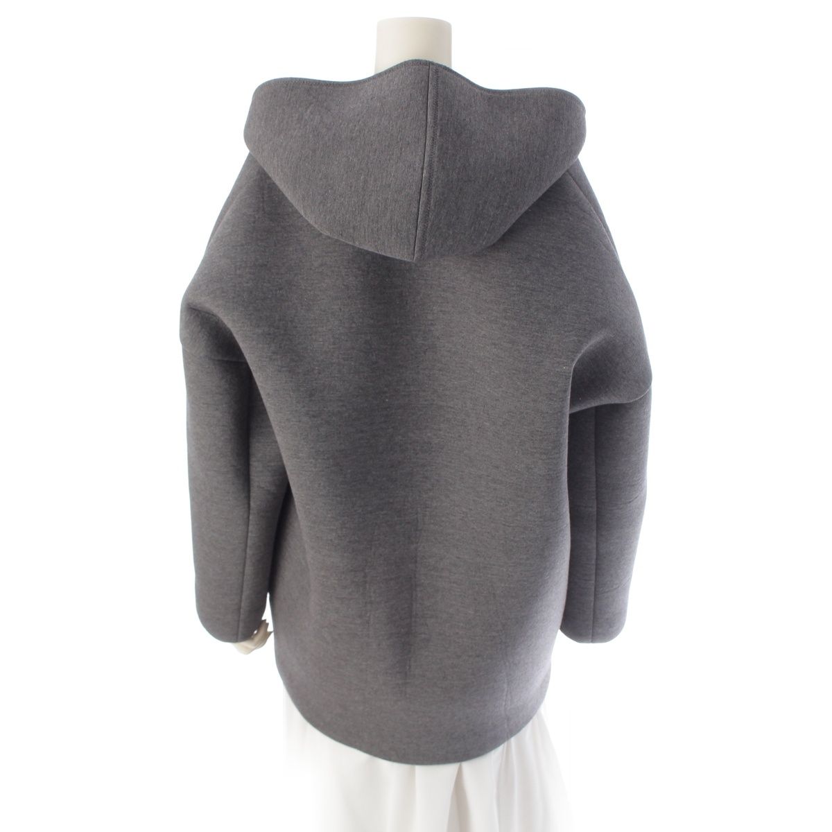 エブール ボンディング フーデッド コート アウター 3010400212 グレー