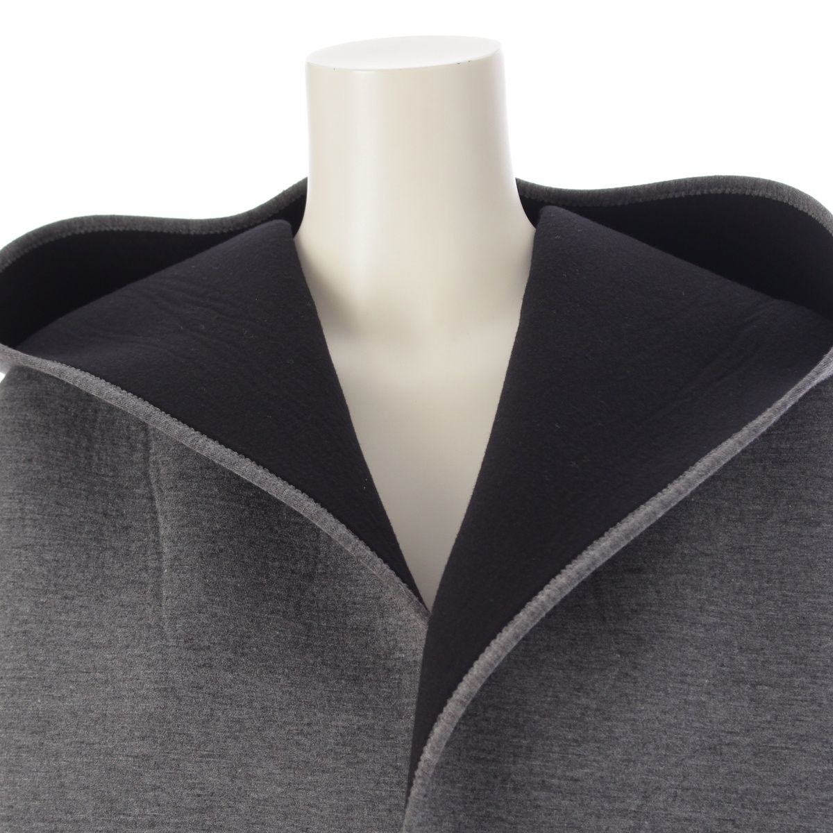 エブール ボンディング フーデッド コート アウター 3010400212 グレー