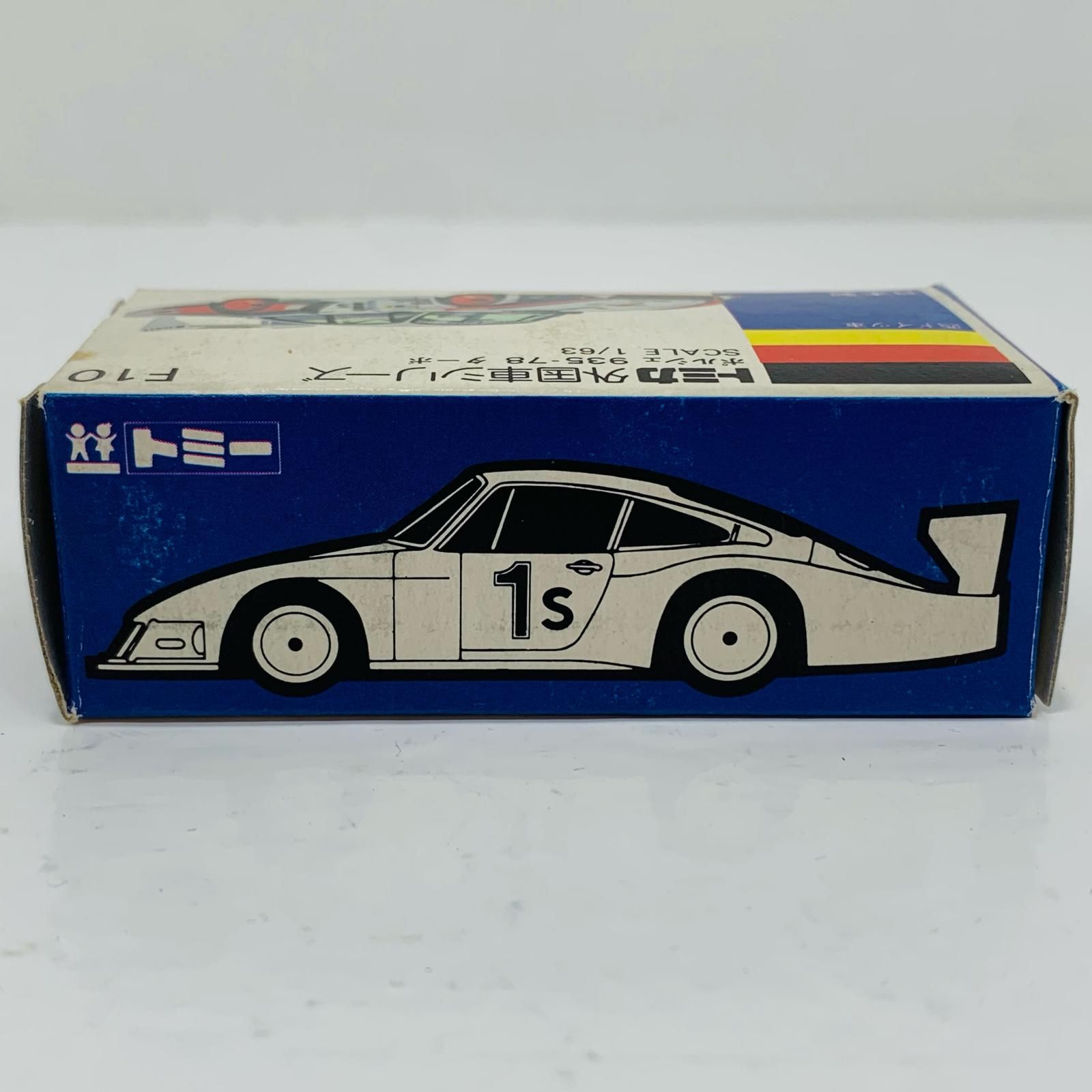 飾磨店】 中古 1/63 ポルシェ 935 -78 ターボ #18(ホワイト/青箱/日本