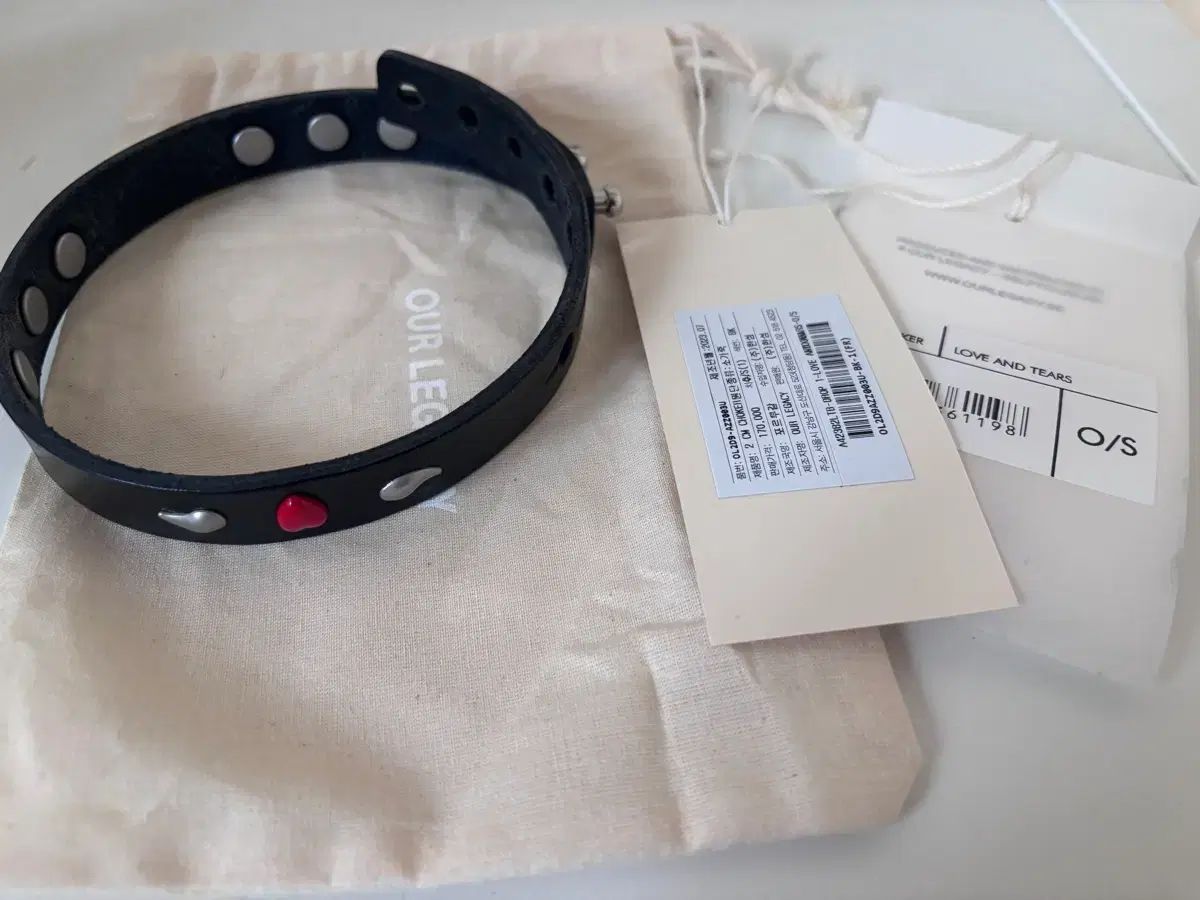 アワーレガシー 2 cm love and tears チョーカー ネックレス