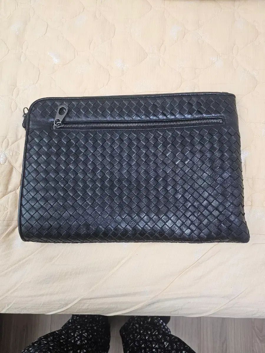 ボッテガ ヴェネタ メンズ クラッチバッグ ブラック