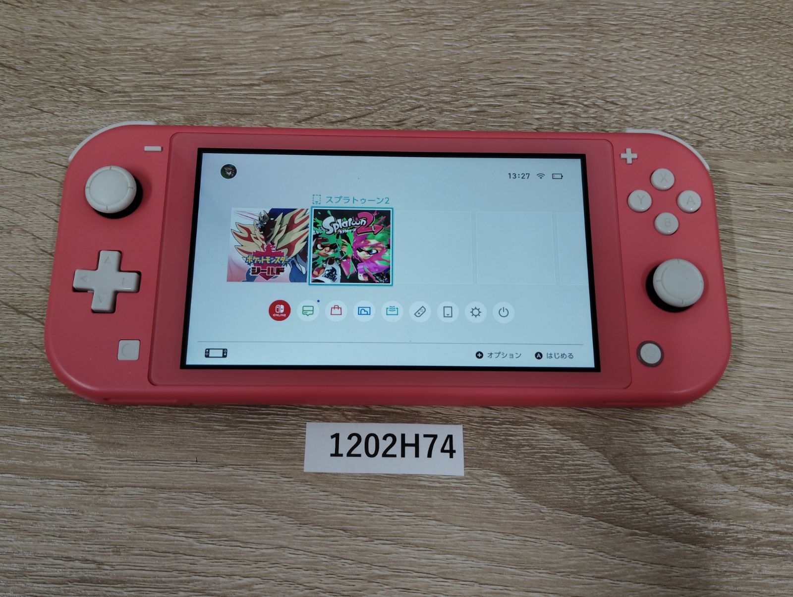 1202 H 74 Nintendo Switch Lite ニンテンドースイッチライト 本体のみ