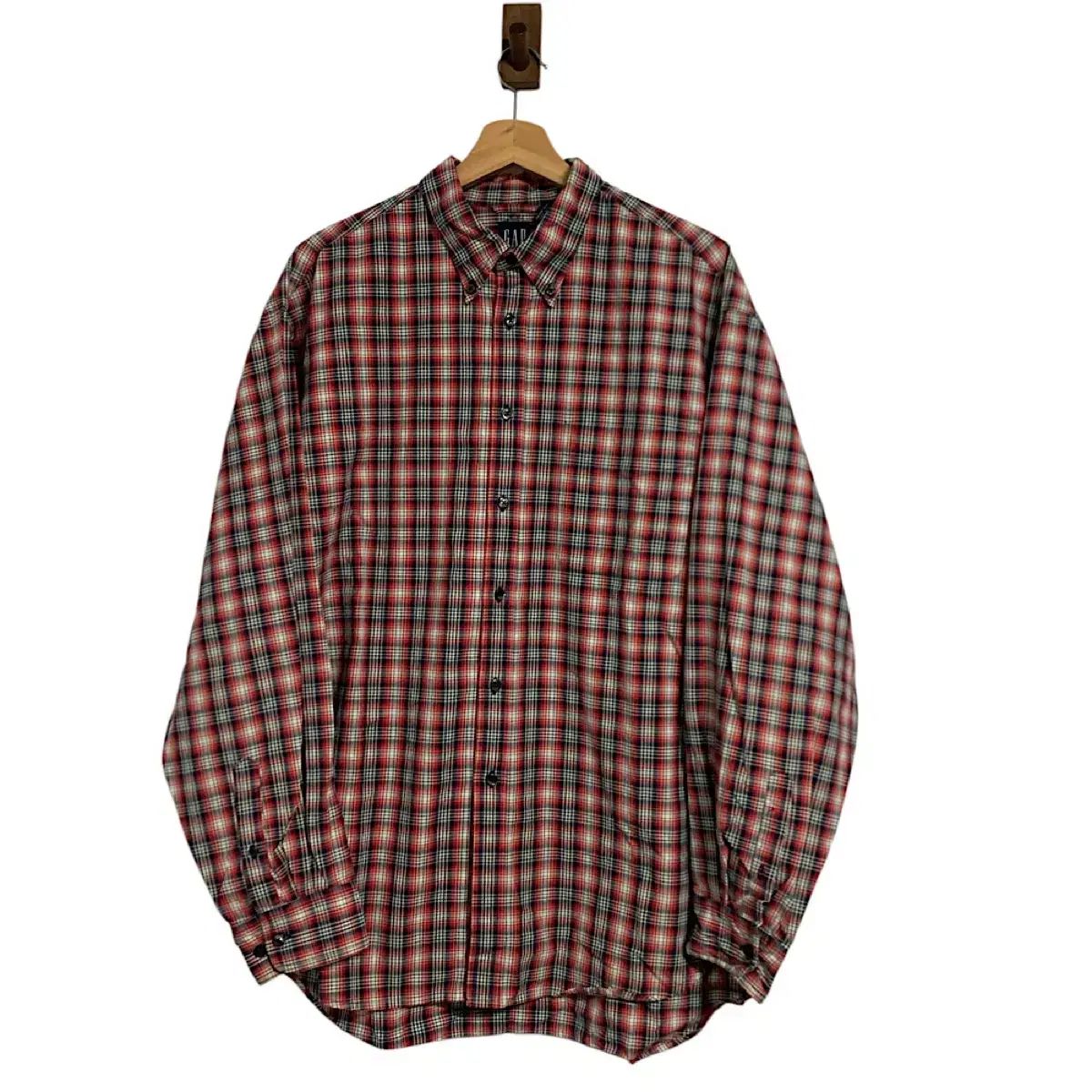 90s オールド ギャップ チェック シャツ L-買い正本