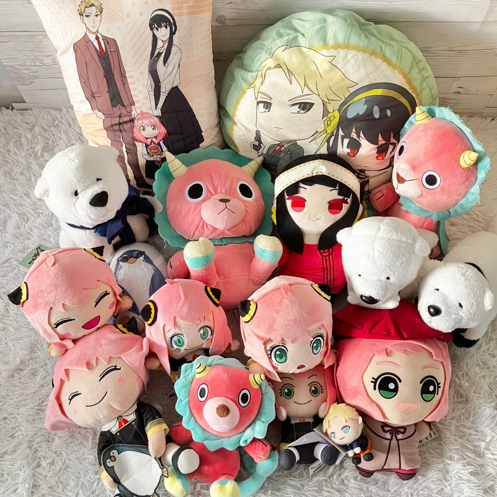 SPY FAMILY スパイファミリー ぬいぐるみ 17点セット アーニャ 一番